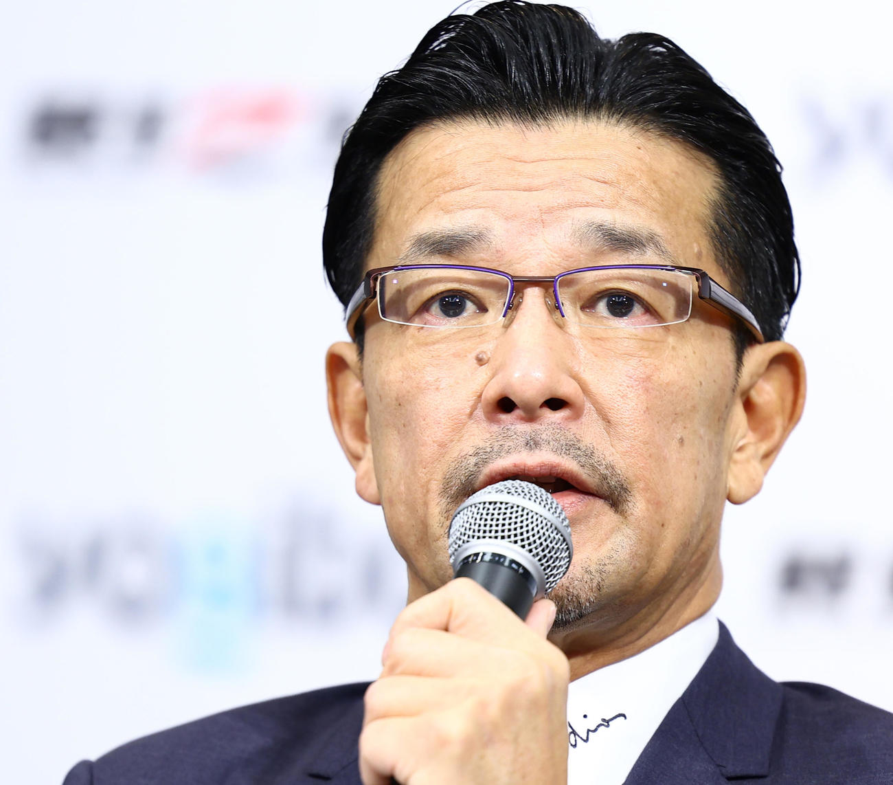 「RIZIN．33」対戦カード発表会見で話す榊原CEO（撮影・垰建太）
