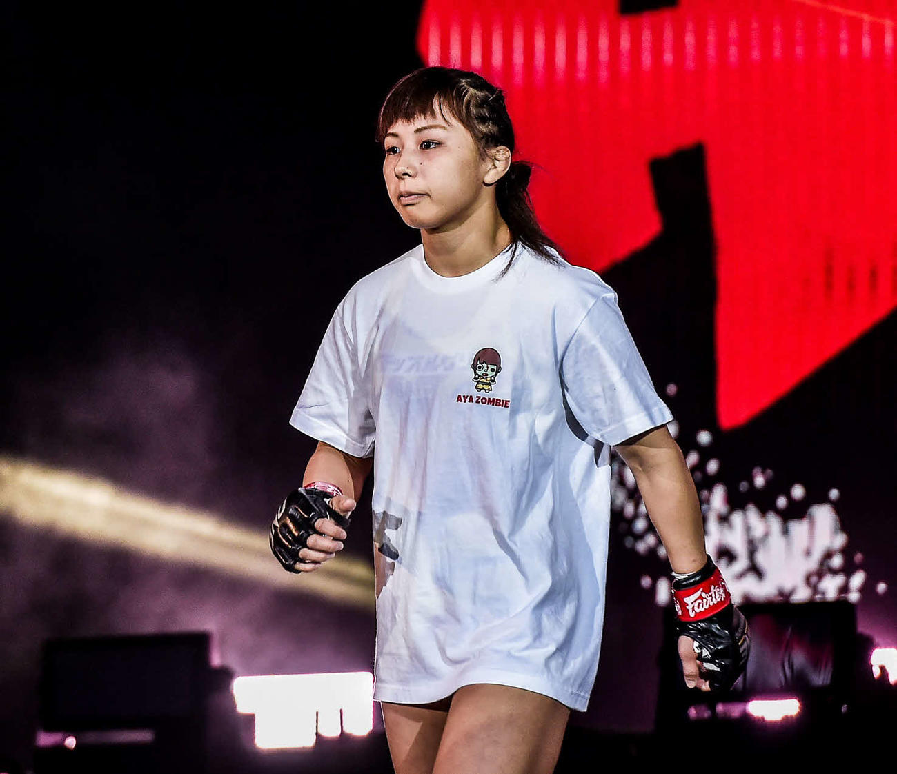 ONE女子ストロー級王座に挑戦する三浦彩佳(C) ONE Championship