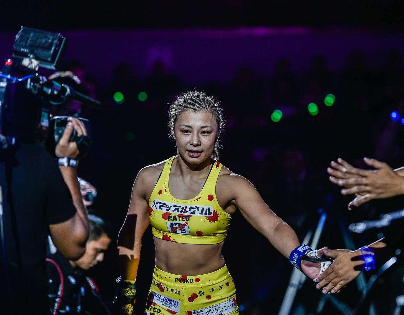 ONX女子ストロー級王者ション・ジンナンに挑戦する三浦彩佳(C) ONE Championship