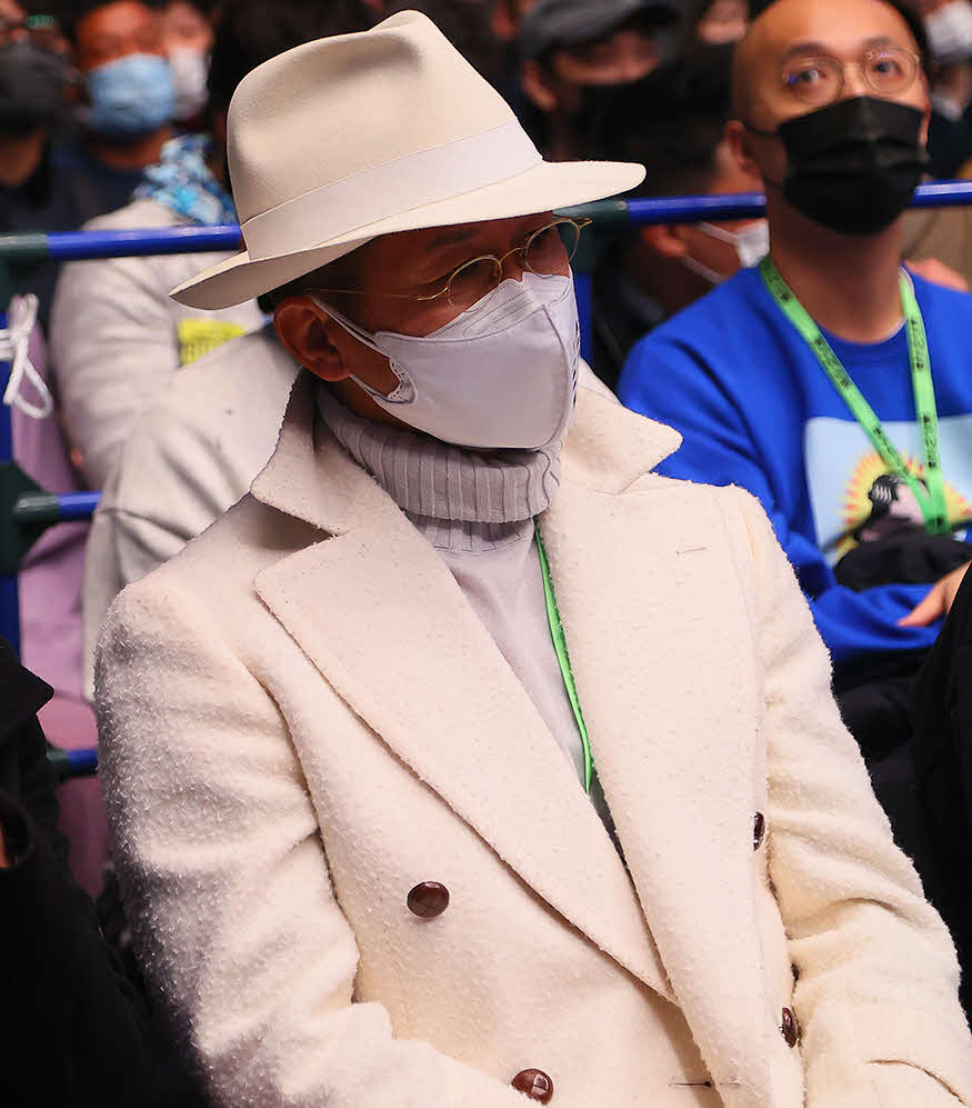 次男の三浦孝太のデビュー戦を観戦に訪れた横浜FCカズ（ｃ）RIZIN FF