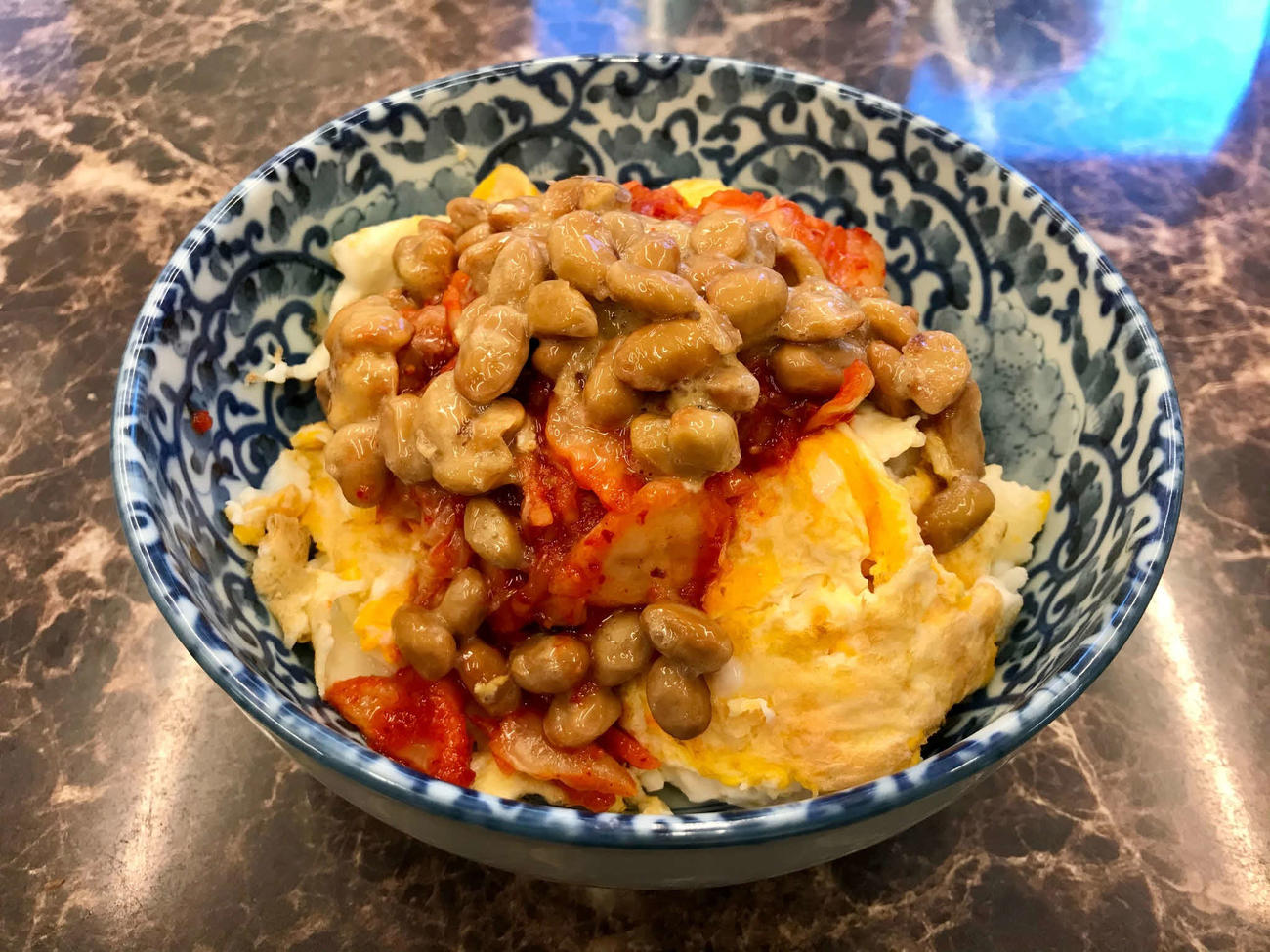 棚橋弘至のある日の食事（提供・新日本プロレス）