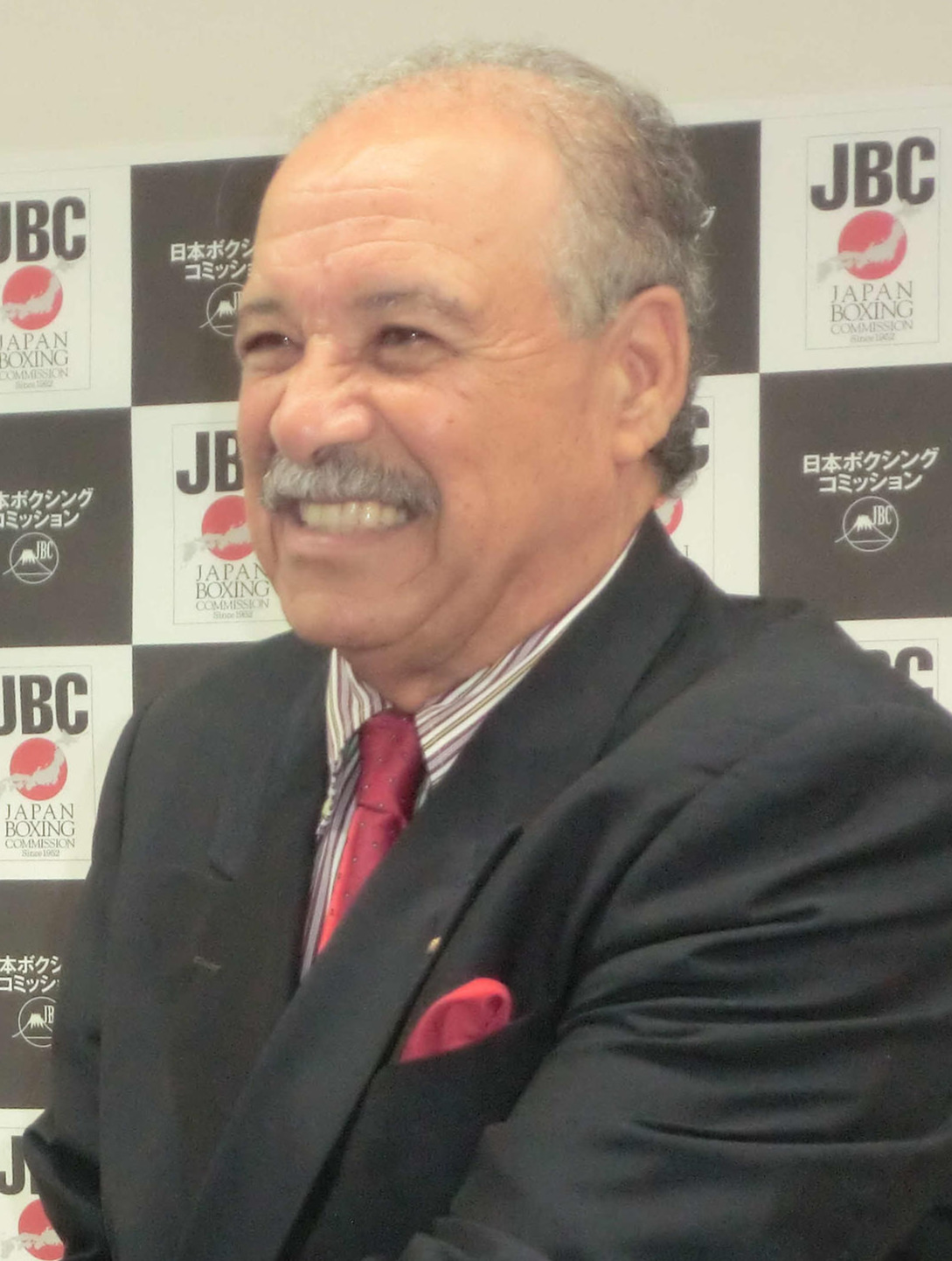 WBOバルカルセル会長（2015年7月9日撮影）