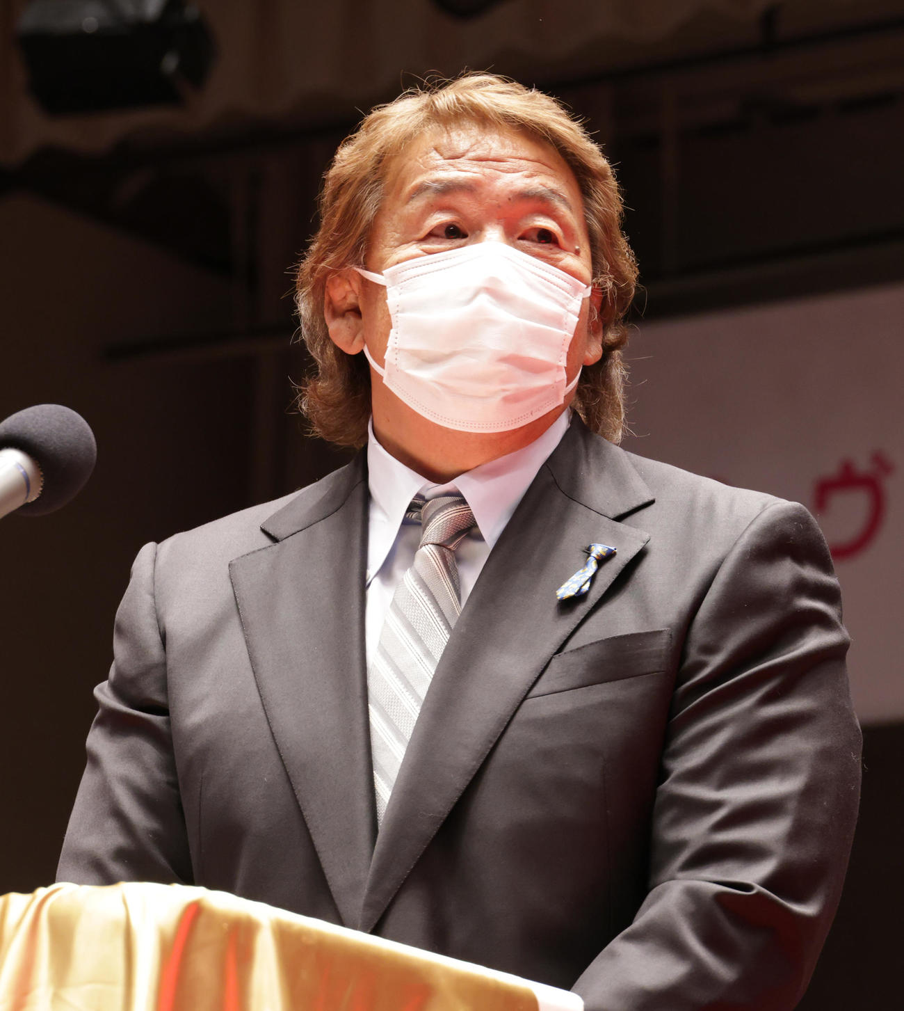 長州力氏（2021年9月15日撮影）