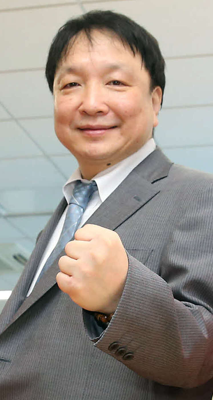 大橋ジムの大橋秀行会長（2016年5月9日撮影）