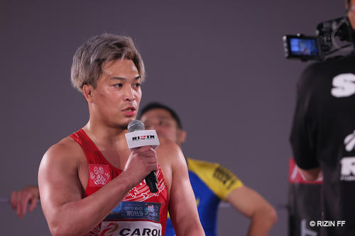 タッグマッチに臨む太田忍（C）RIZIN.FF