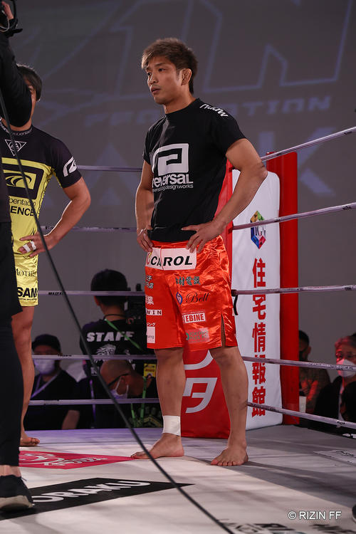 タッグマッチに臨む所英男（C）RIZIN.FF
