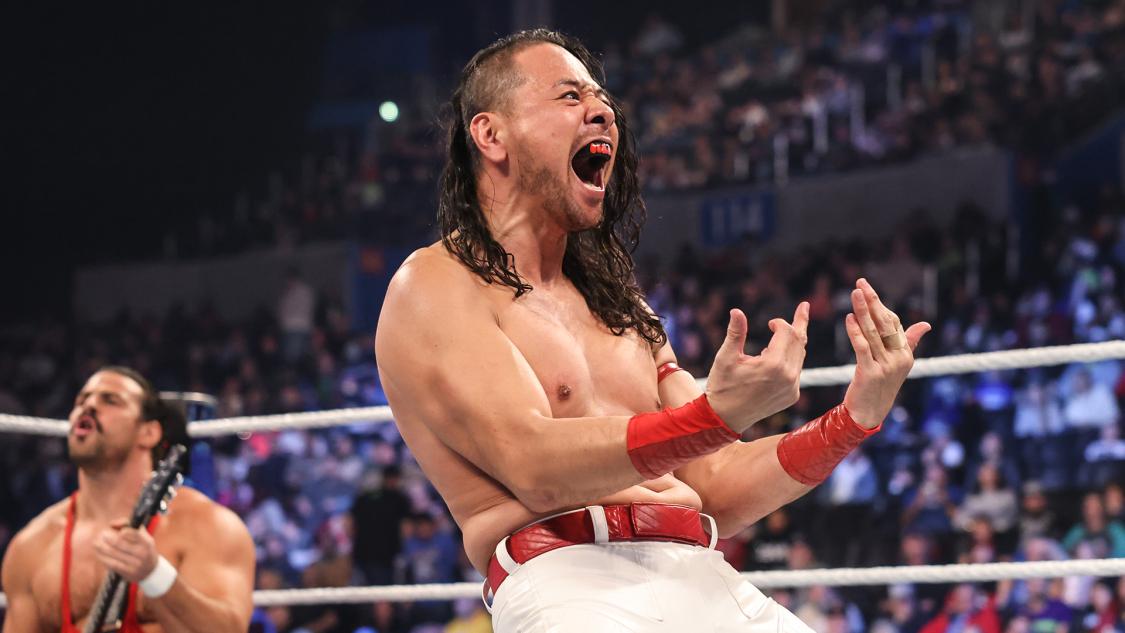 WWEを主戦場とする中邑真輔（C）2022 WWE, Inc. All Rights Reserved.