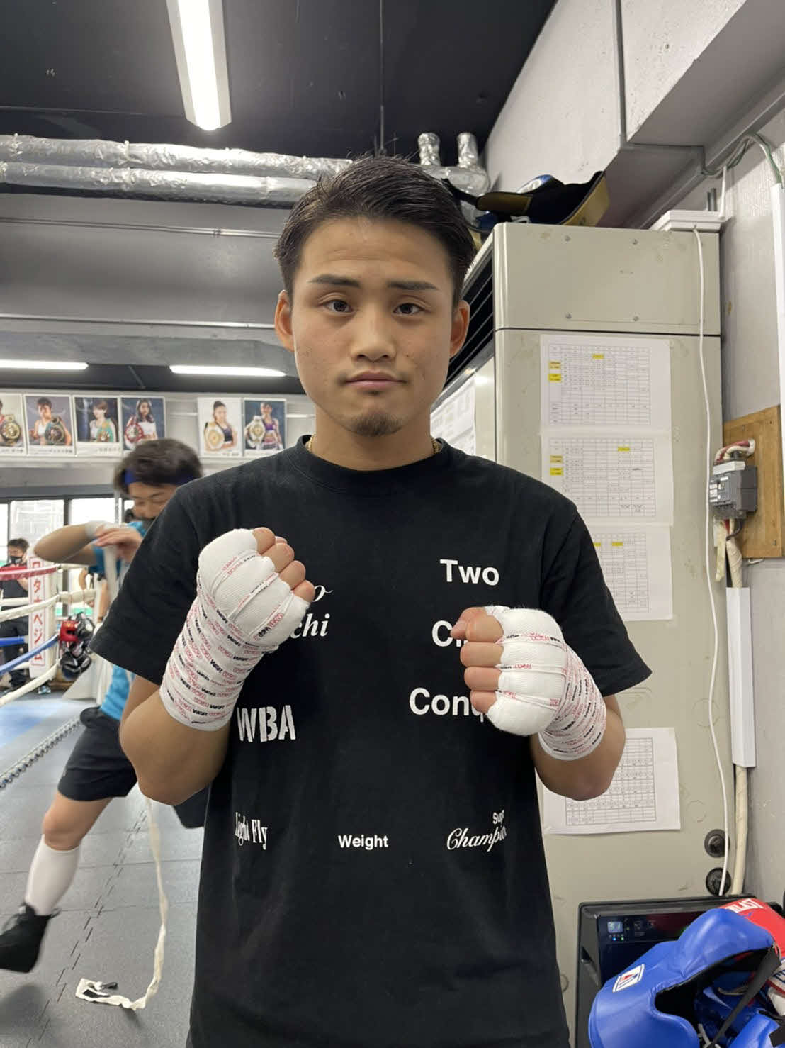 6・10メキシコで4度目防衛戦を控えるWBA世界ライトフライ級スーパー王者京口紘人（ワタナベジム提供）