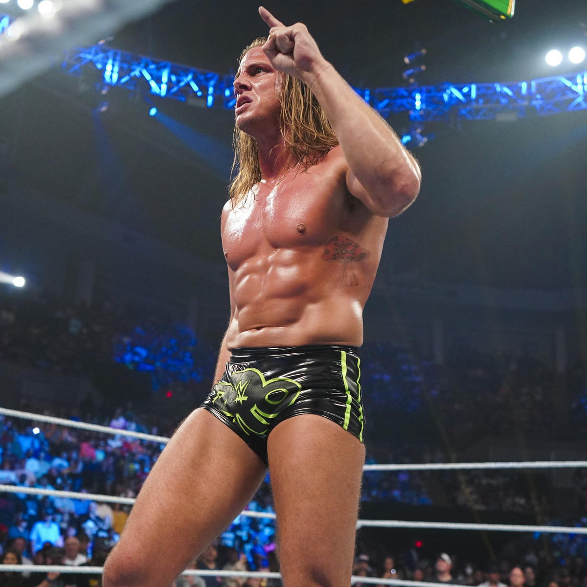 WWEヘビー、ユニバーサル統一王座挑戦権を手にしたリドル（C）2022 WWE, Inc. All Rights Reserved.