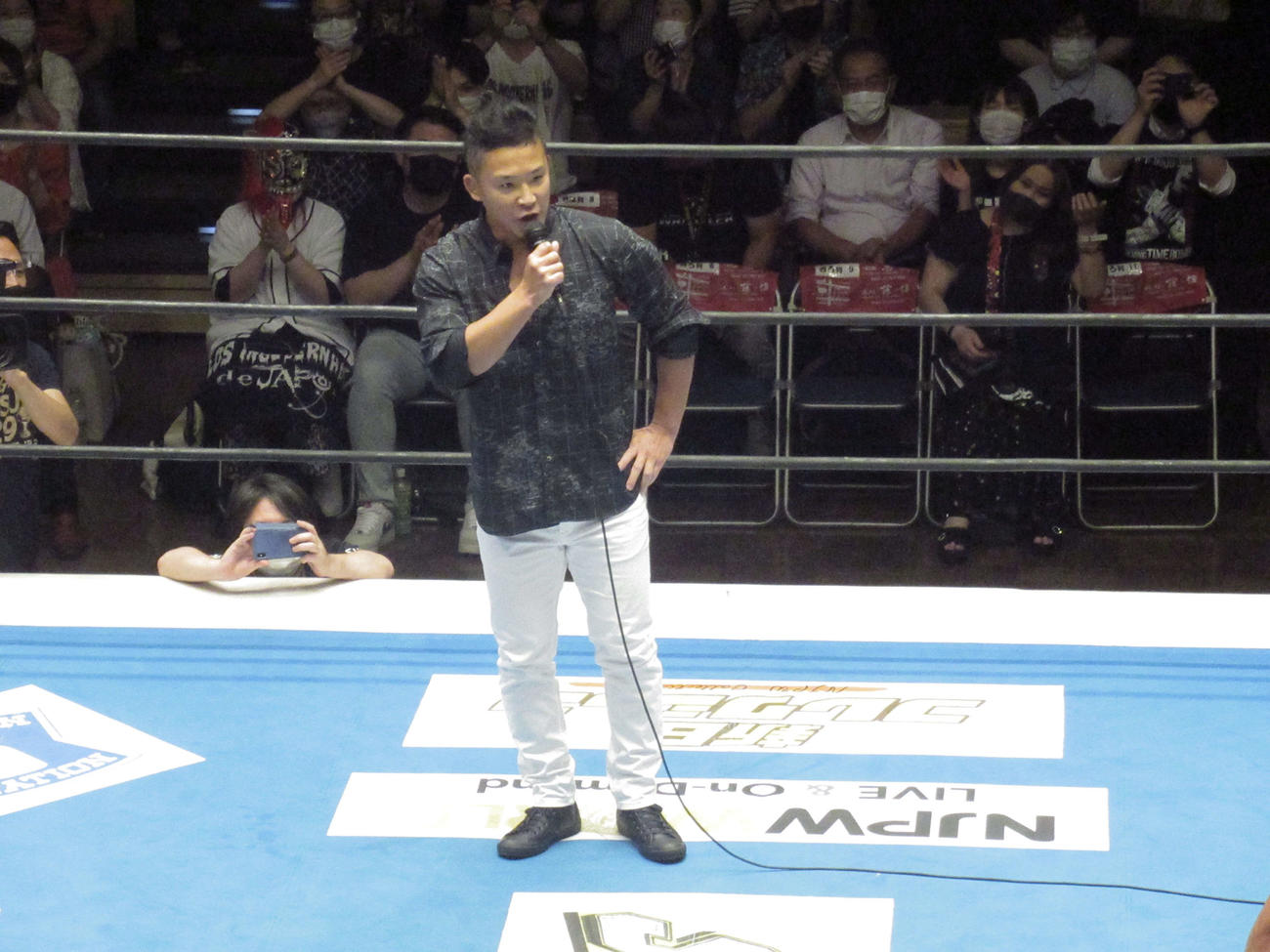 新日本プロレスに復帰宣言したKUSHIDA
