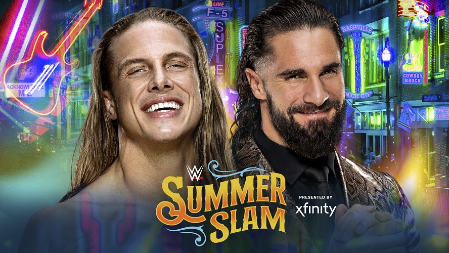 30日のサマースラム大会でリドル（左）とのシングル戦が組まれたセス“フリーキン”ロリンズ（C）2022 WWE, Inc. All Rights Reserved.