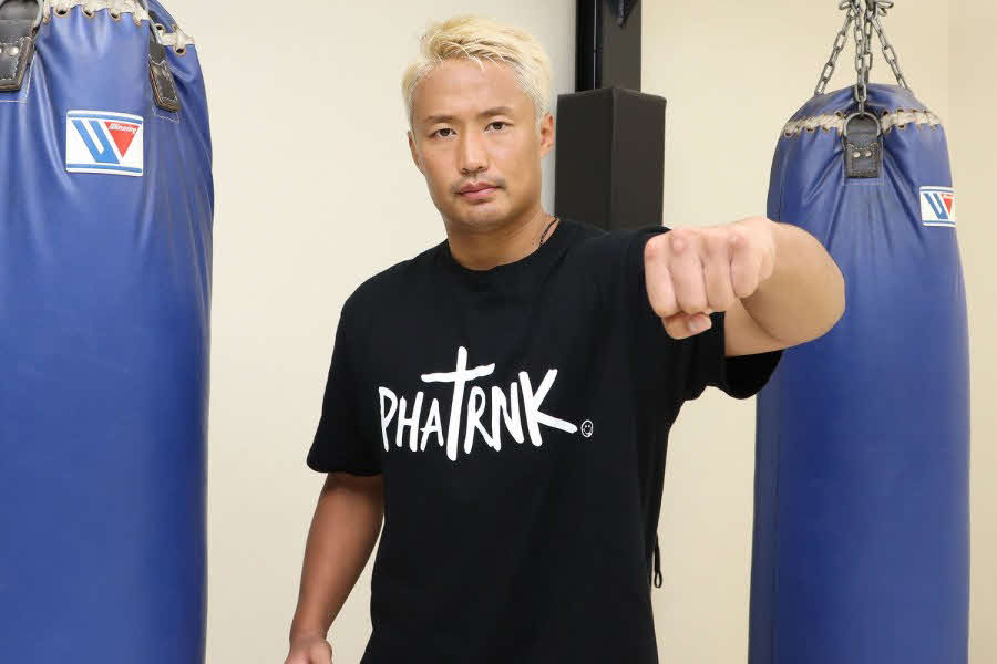 公開練習後、敵地での勝利を誓う谷川聖哉（C）K－1