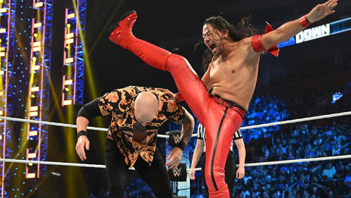 Wwe 中邑真輔 再起戦 でコービンをキンシャサで撃破 Ic王座戦敗退後初のテレビマッチ プロレス 日刊スポーツ