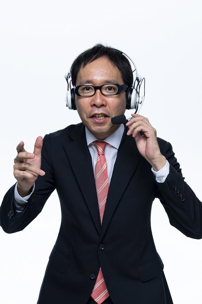 NHKの「ニッポン知らなかった選手権　実況中！」で実況を担当する清野茂樹アナウンサー（NHK提供）
