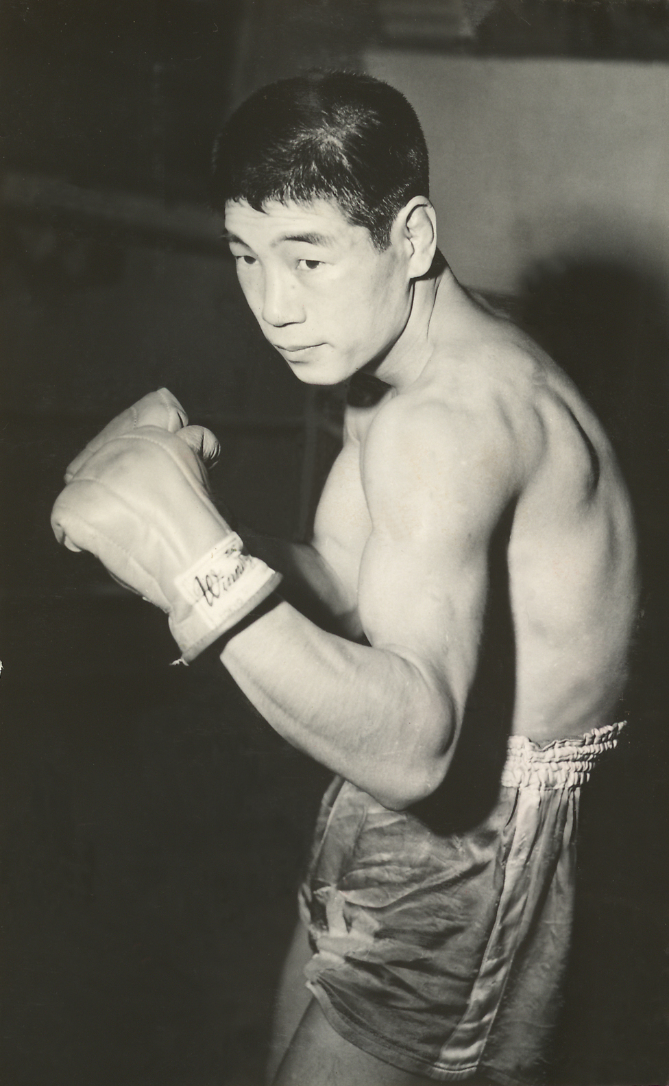 矢尾板貞雄氏（1959年1月10日撮影）
