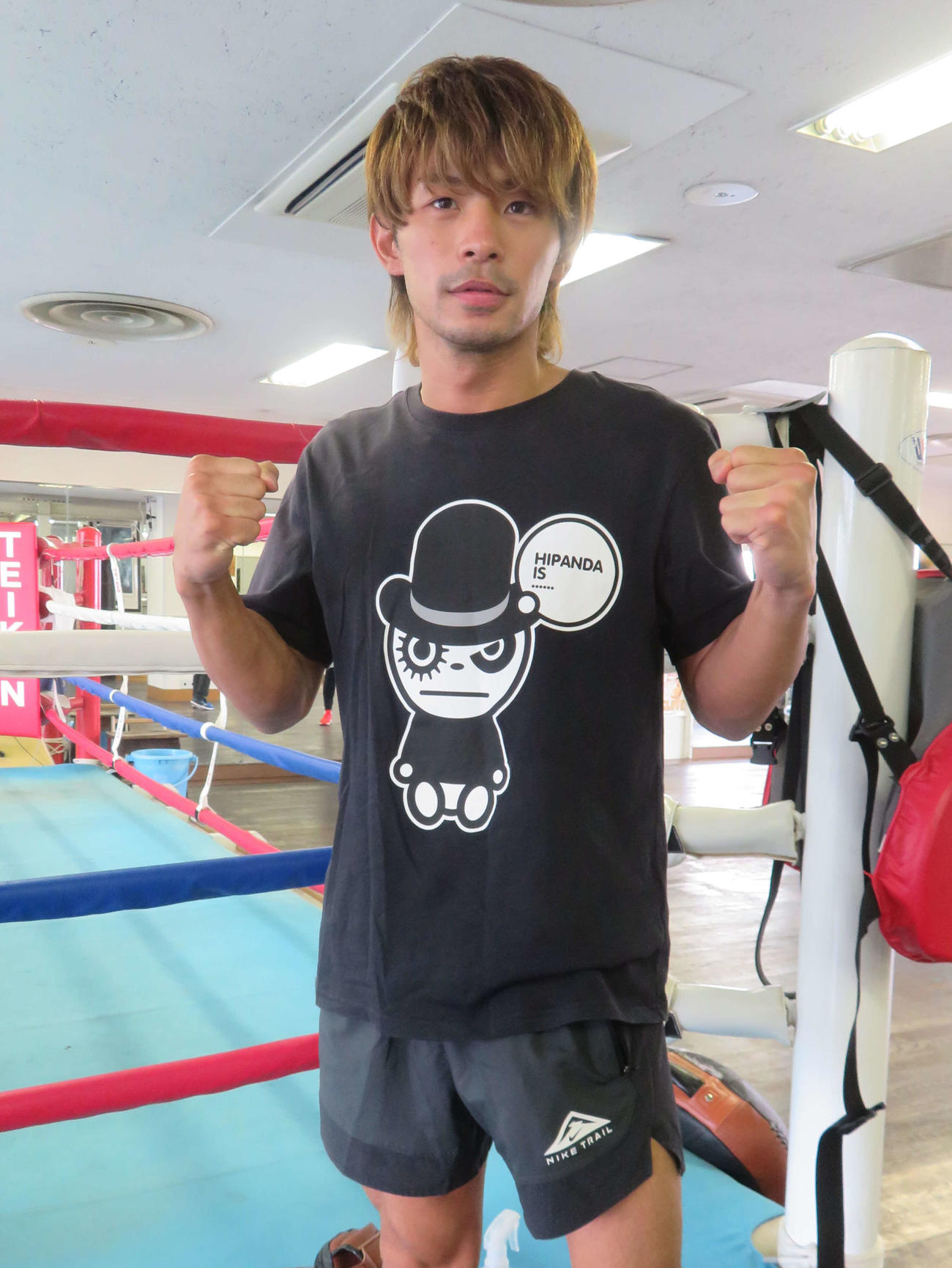 10月1日に日本スーパーフェザー級挑戦者決定戦を控える大相撲元旭道山のおい、波田大和