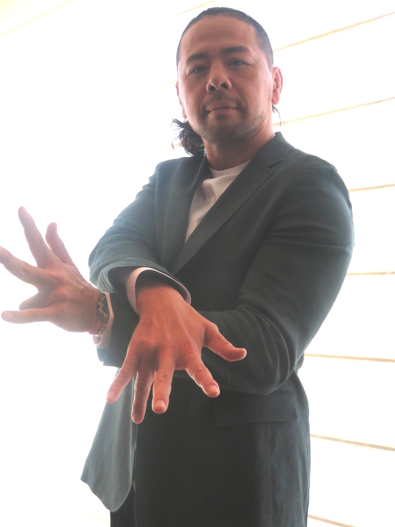 中邑真輔（2019年5月26日撮影）