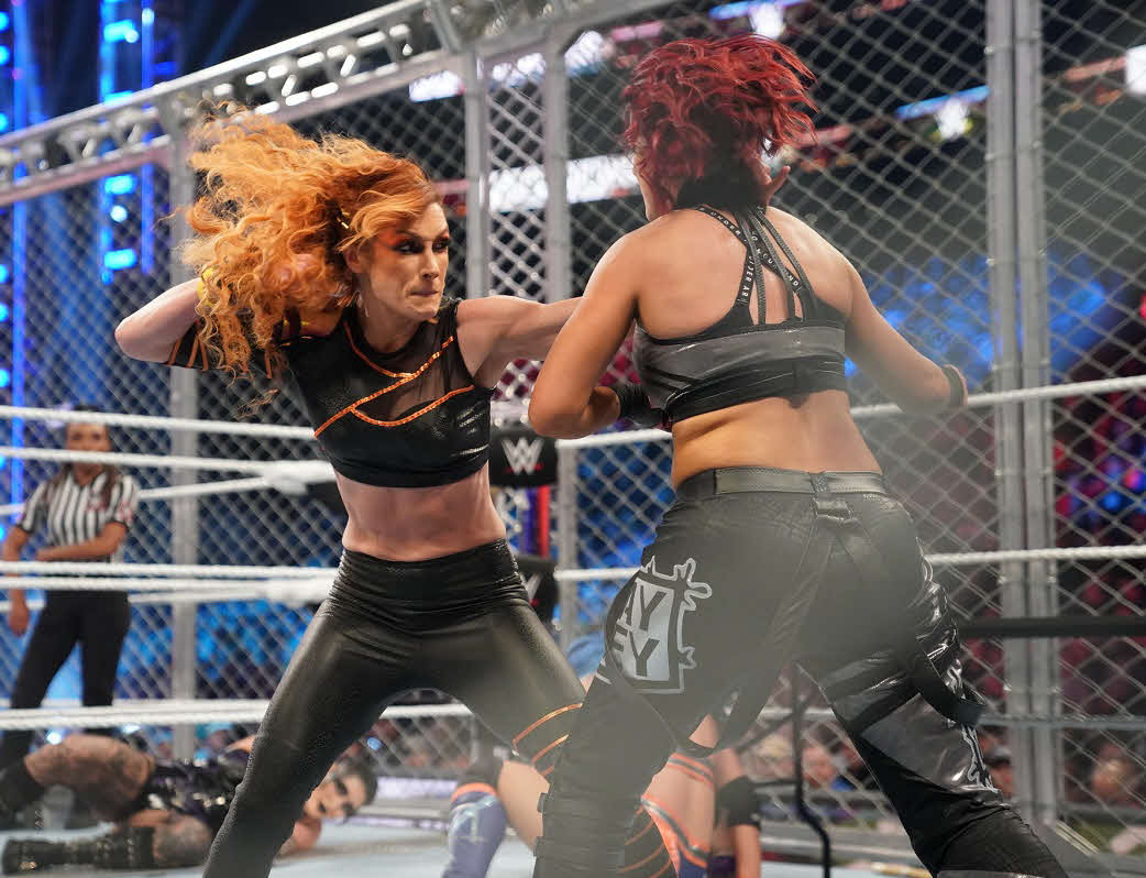 11月のサバイバー・シリーズ大会の女子ウォーゲームス戦に出場したベッキー・リンチ（C）2022 WWE, Inc. All Rights Reserved.