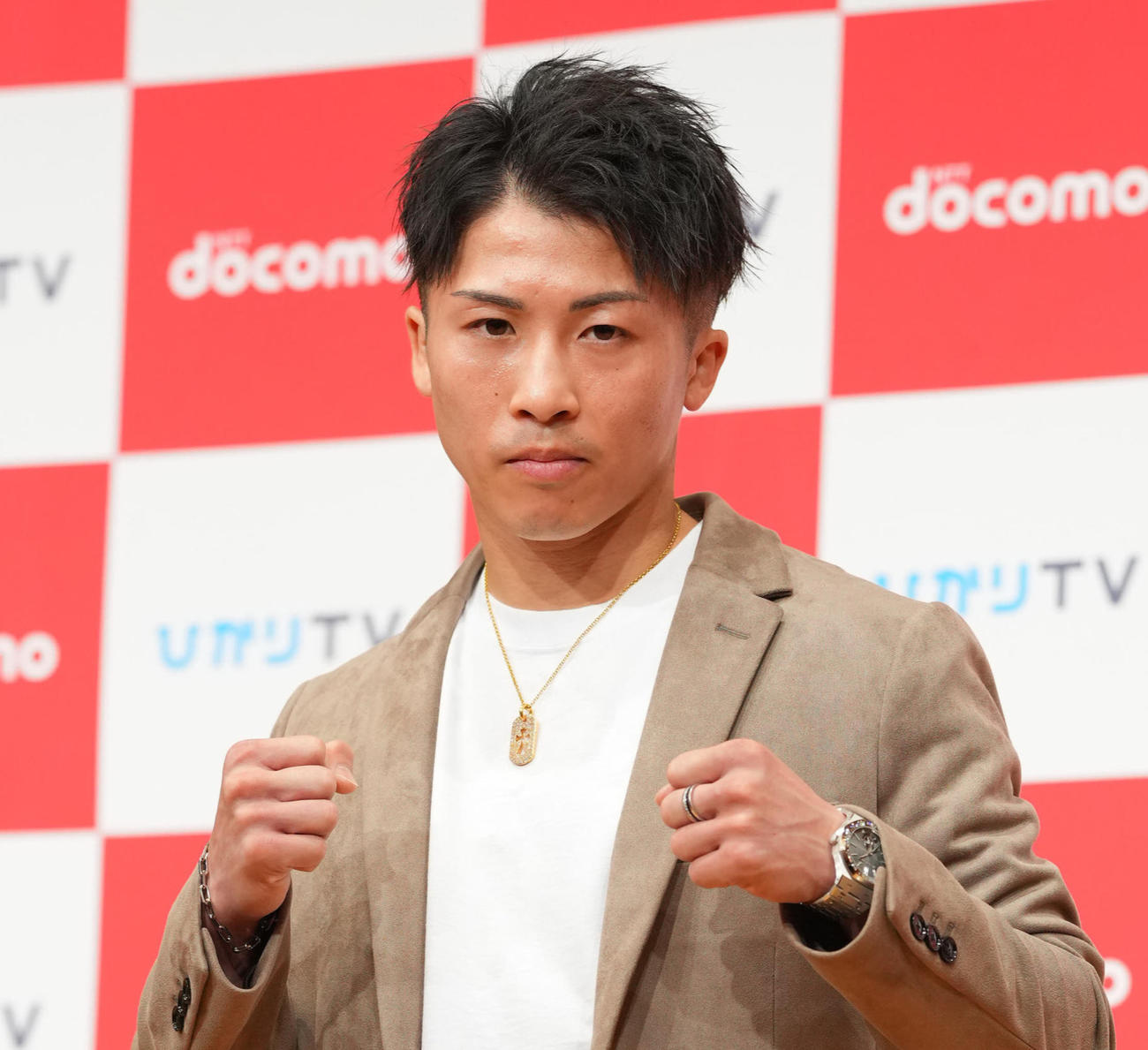 井上尚弥（2023年1月13日撮影）