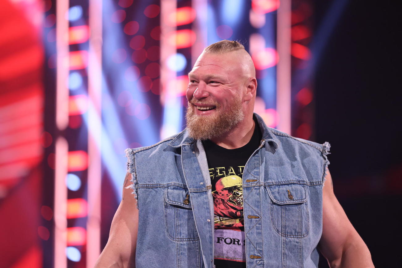 ロウ大会に登場したブロック・レスナーは18日にボビー・ラシュリー戦が決定(C)2023 WWE, Inc. All Rights Reserved.