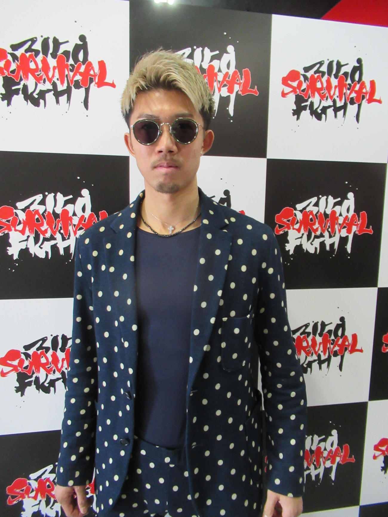 4月1日「3150FIGHT SURVIVAL」で日本王座に挑む原（撮影・実藤健一）