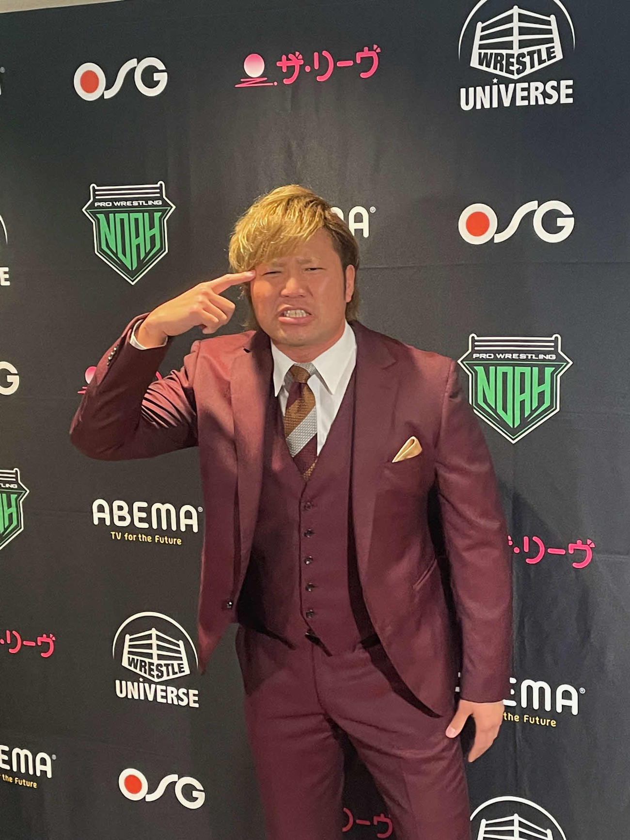 ノアのリングに乱入し、宣戦布告したマサ北宮の頭がおかしいと話す全日本プロレスの宮原健斗