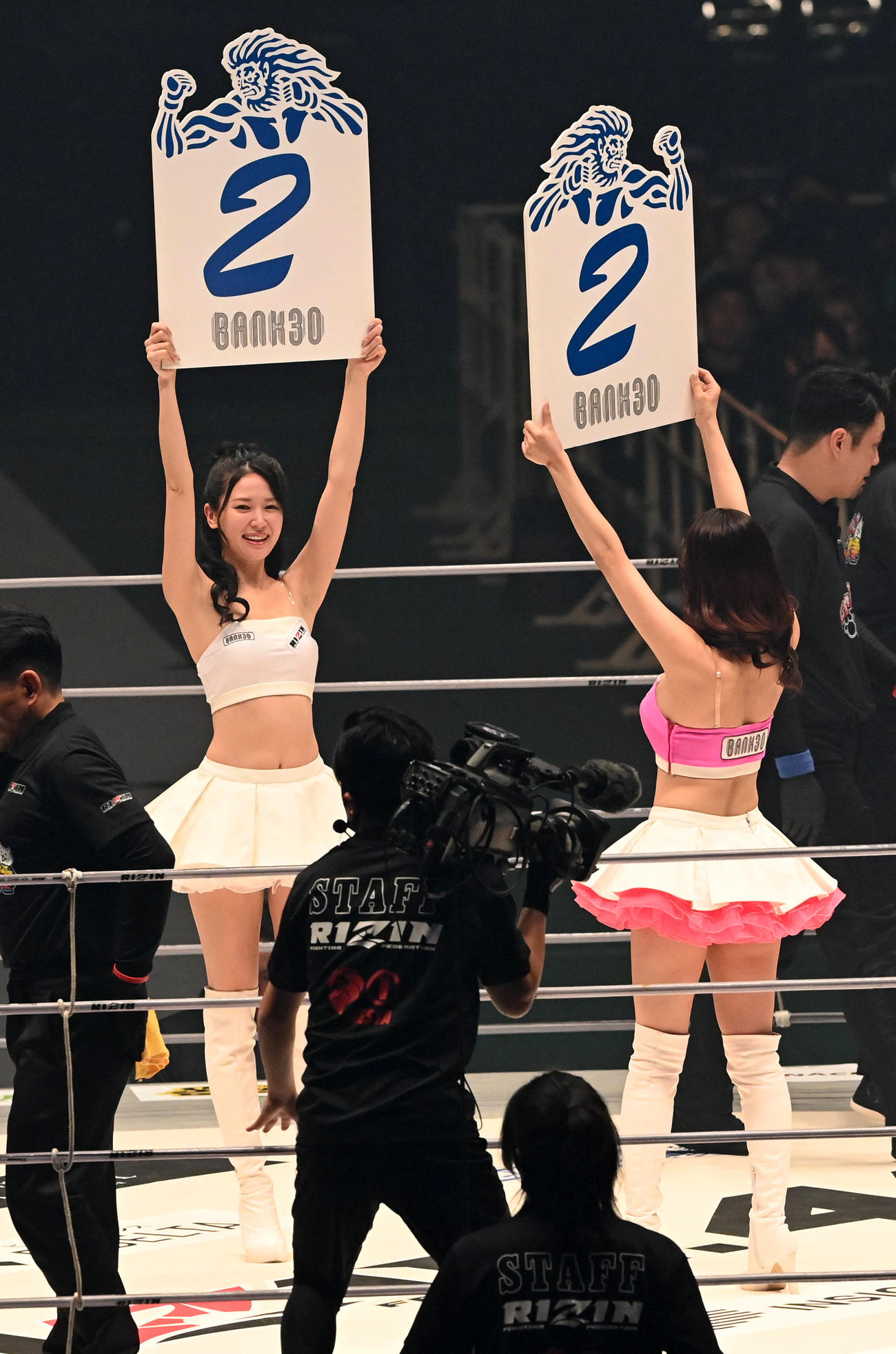 RIZINガール（撮影・前岡正明）