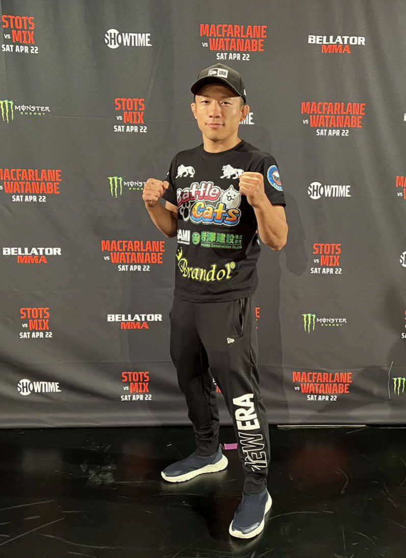 米ハワイで開催されるベラトール295大会で23年初戦を迎える前RIZINバンタム級王者堀口恭司