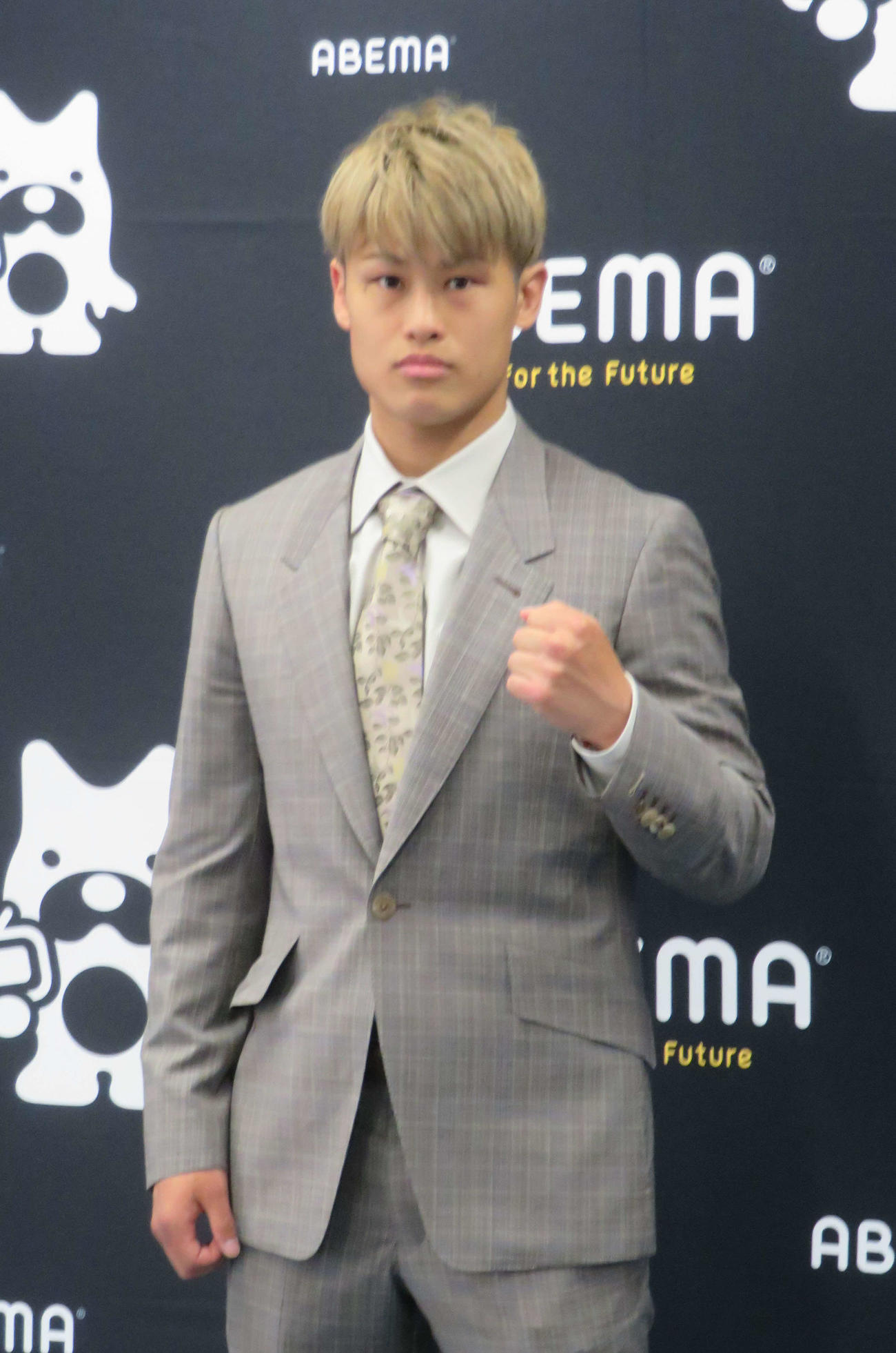 31日に控える東洋太平洋フェザー級王座決定戦からABEMAとのスポンサー契約を結ぶ同級3位のアマ13冠ボクサー堤駿斗