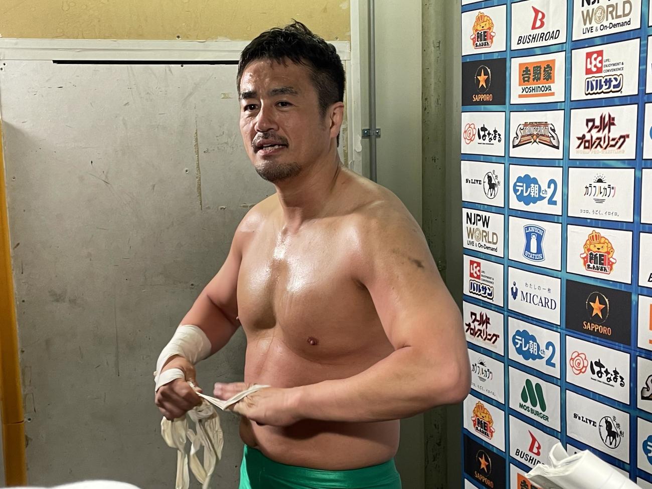 BEST OF THE SUPER Jr．の開幕戦に敗れた田口隆祐