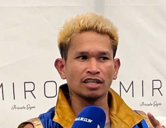 元WBO世界バンタム級王者ジョンリール・カシメロ