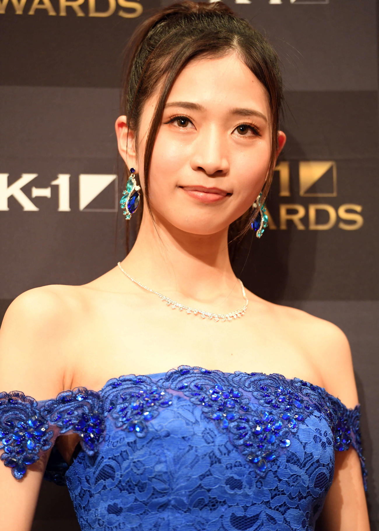 K－1ガールズの宮野真菜（23年2月1日撮影）