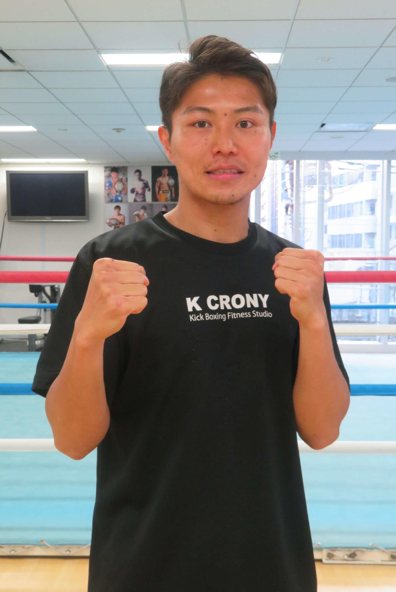 6月3日、東京・後楽園ホールでタイトル初挑戦を控えるWBOアジア・パシフィック・ライト級4位の保田克也