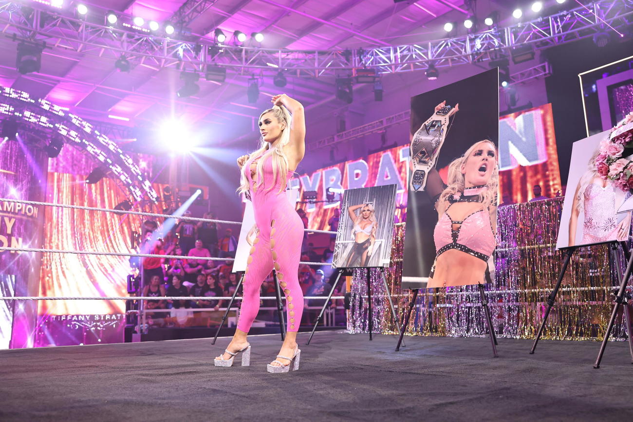 NXT女子王者ティファニー・ストラットン（C）2023 WWE, Inc. All Rights Reserved.