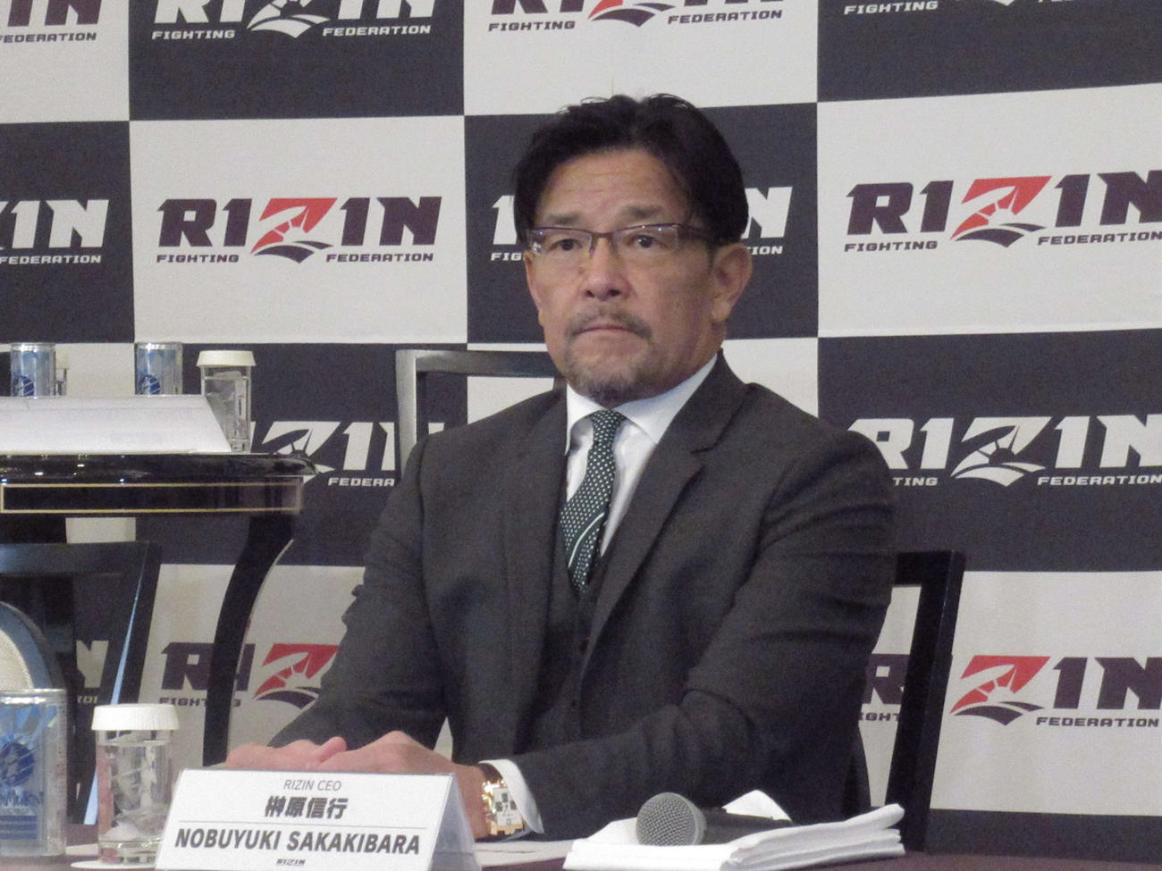 RIZIN榊原CEO（2023年2月1日撮影）
