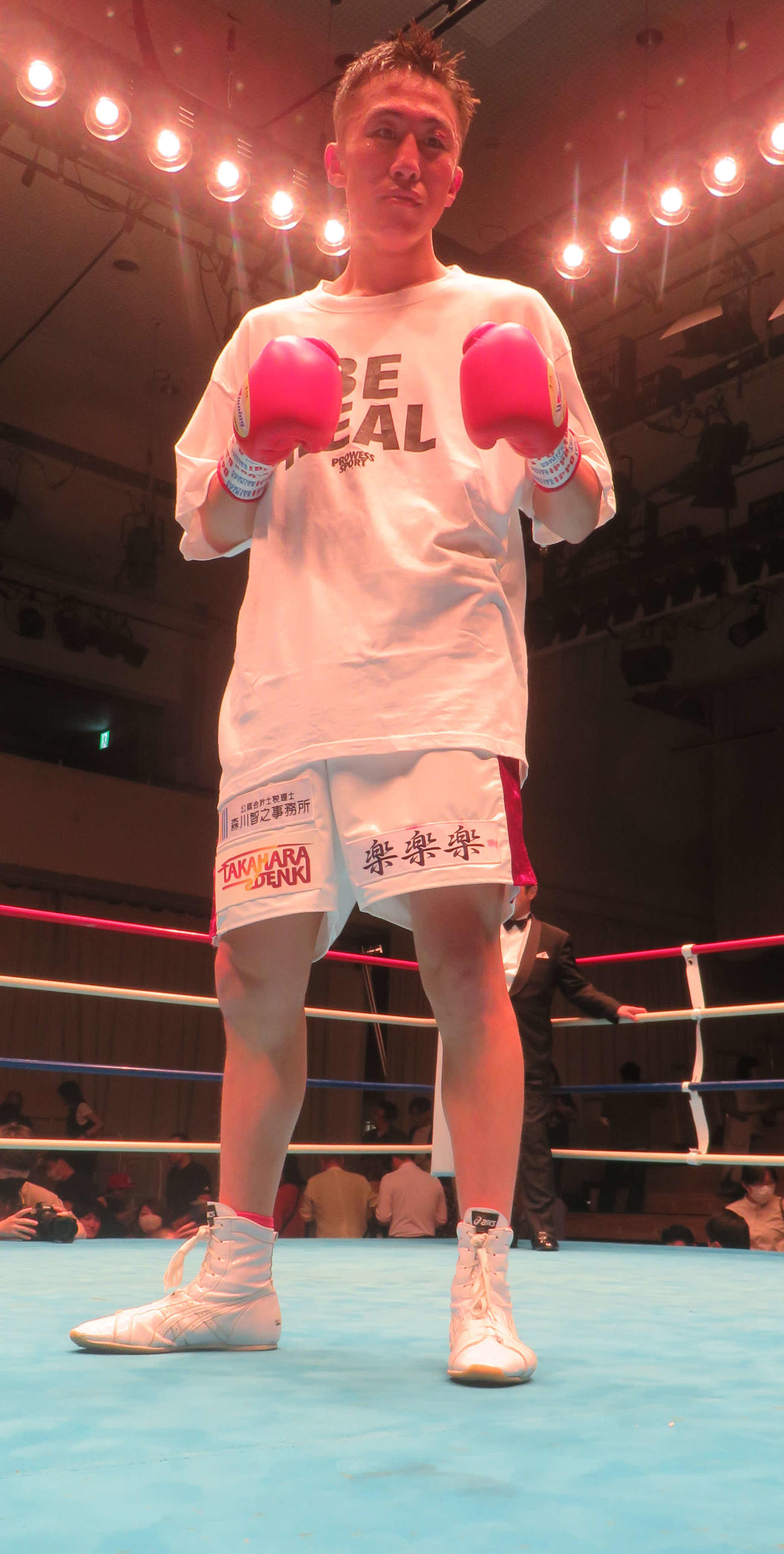 自身初メインを7回TKO勝ちで締めくくった神足茂利