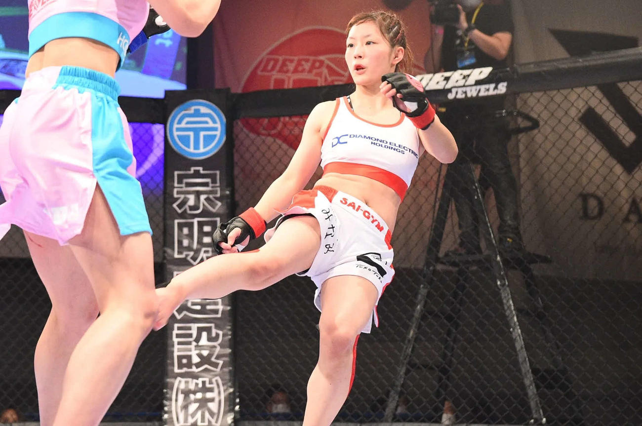 現在2連勝中のちびさいKYOKA（提供・SAI－GYM）