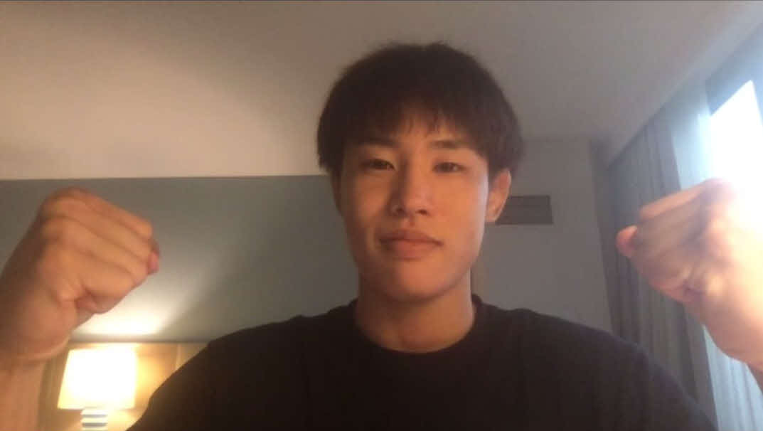 UFC4連勝に向けて意気込みを語ったUFCフライ級の平良達郎