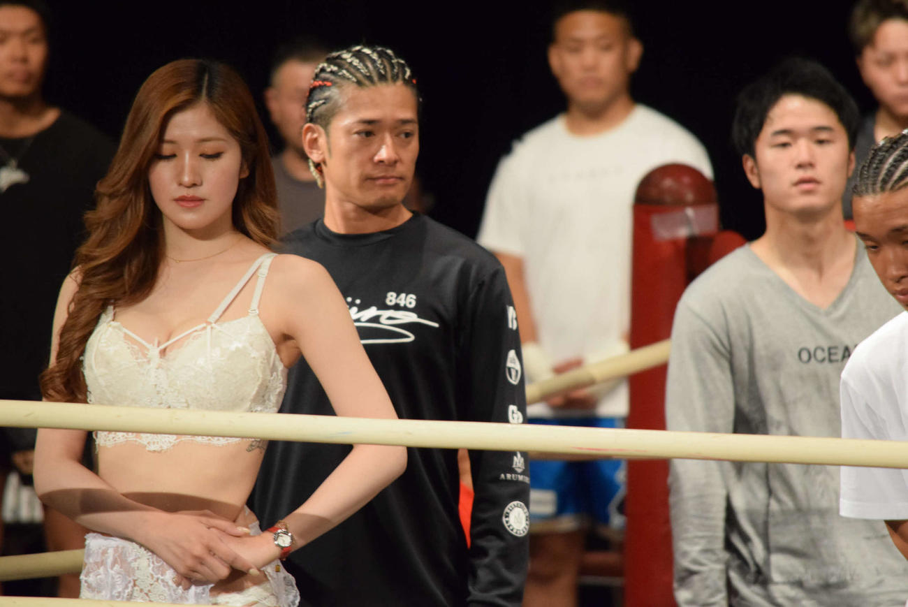 競拳23に出場した高岡蒼佑（撮影・阪口孝志）