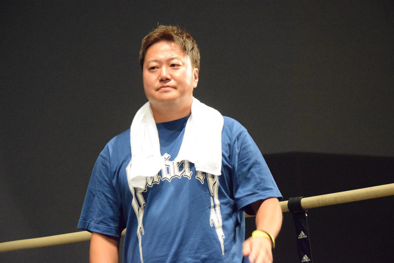 競拳23に姿を見せた遠藤要（撮影・阪口孝志）
