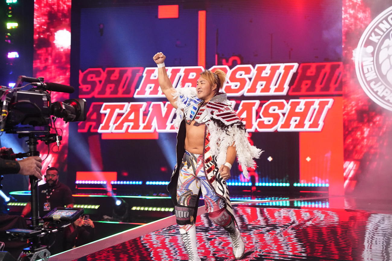 禁断の扉に登場した棚橋弘至【新日本プロレス提供】
