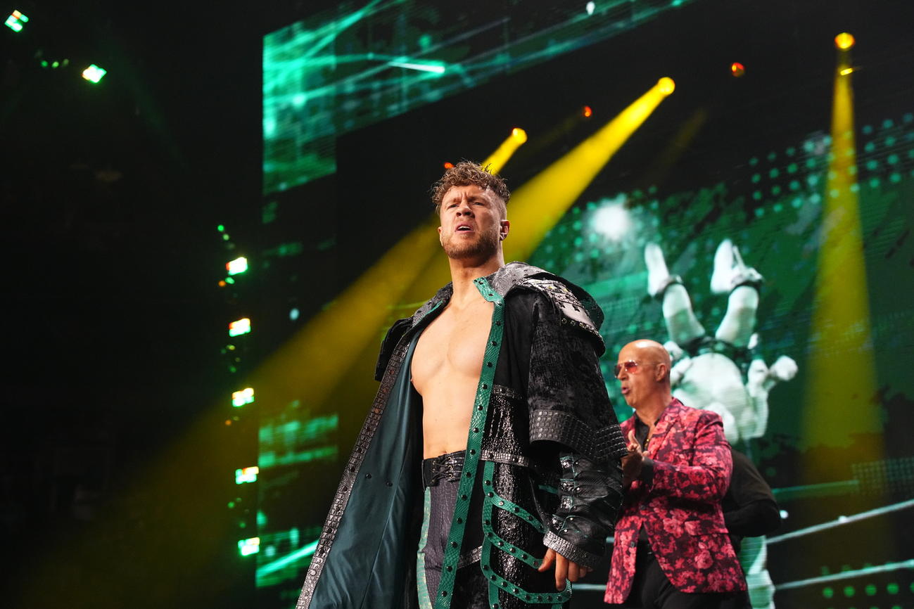 IWGP USヘビー級王者に返り咲いたウィル・オスプレイ【新日本プロレス提供】