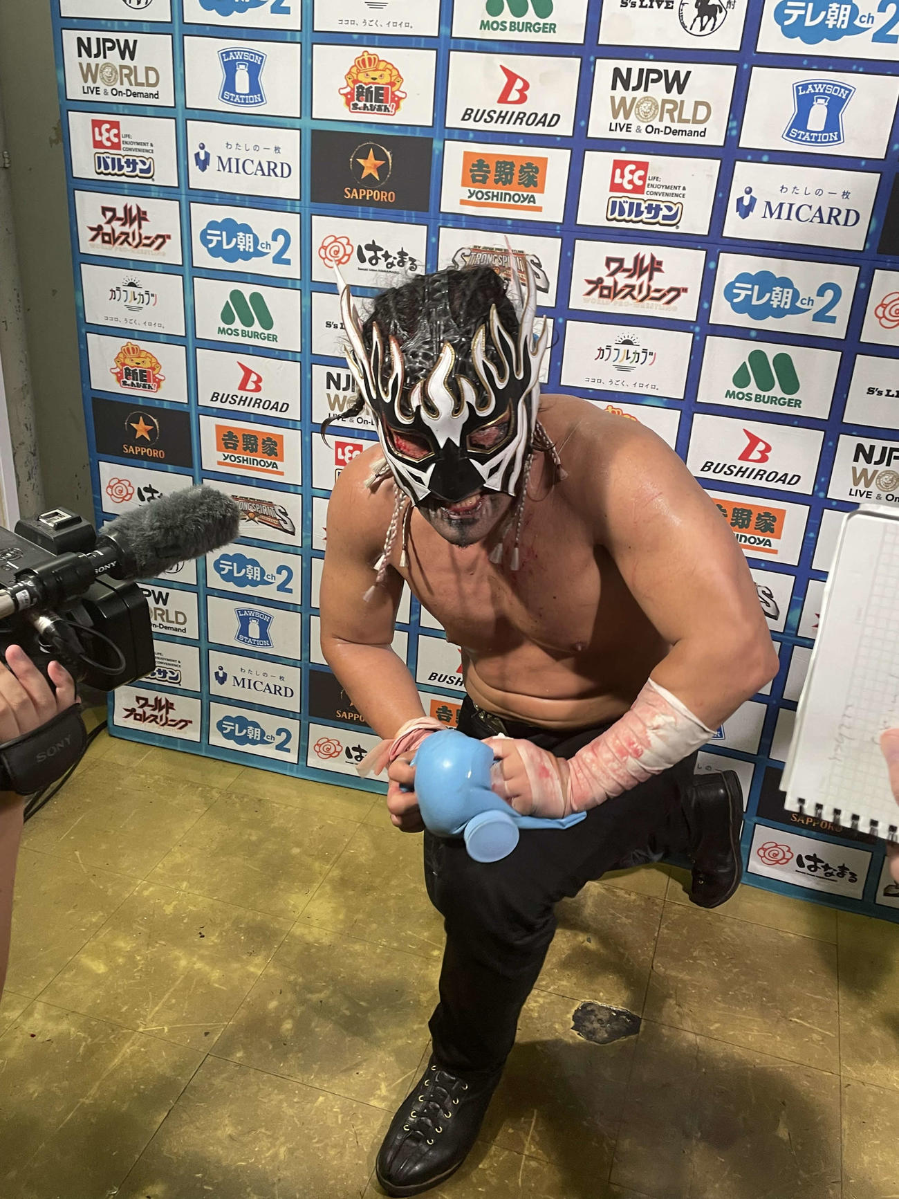 ジョン・モクスリーに敗れたエル・デスペラード