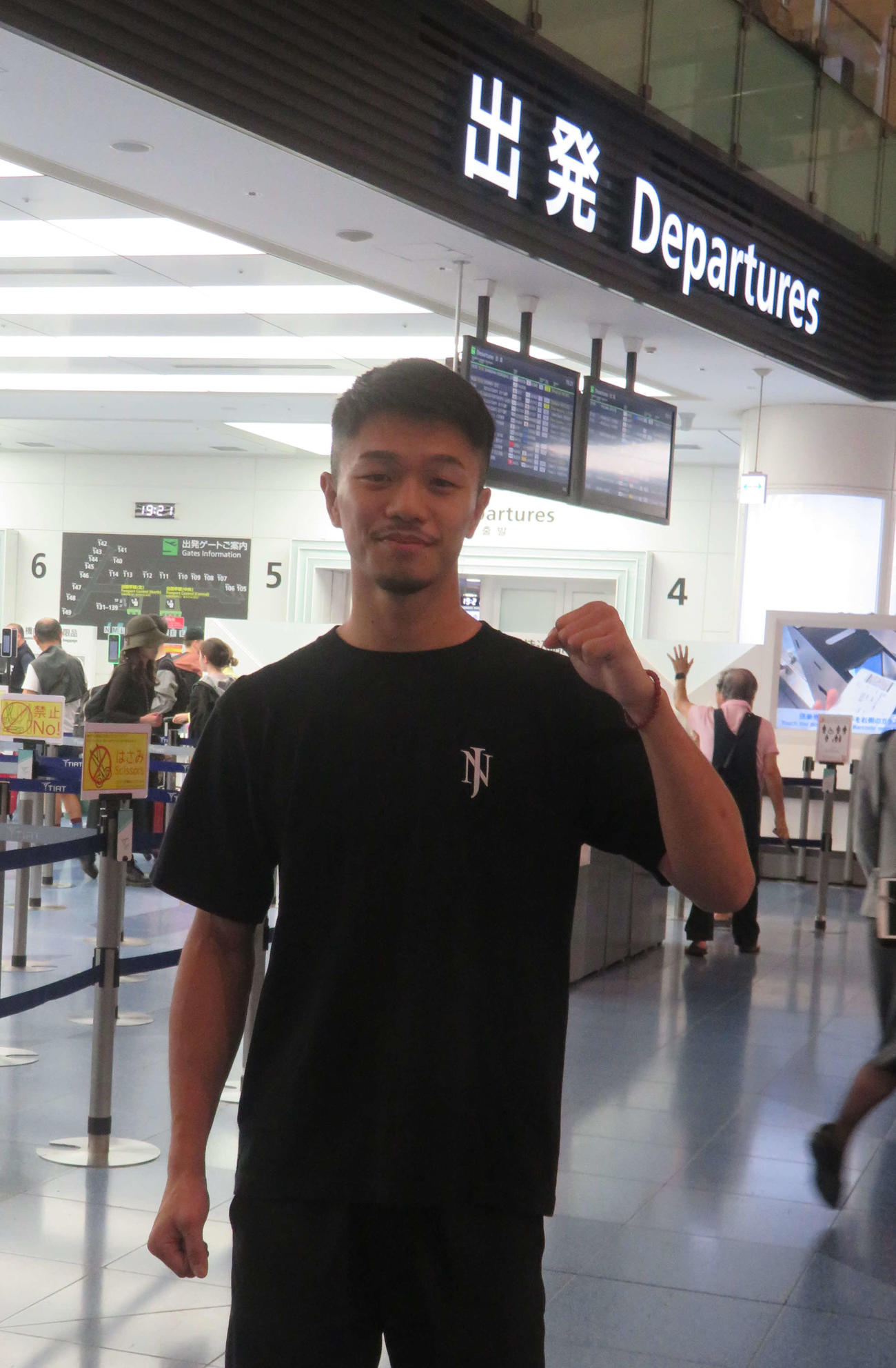 約1カ月半にわたるスパーリング合宿を積むために渡米したWBO世界スーパーフライ級王者中谷潤人