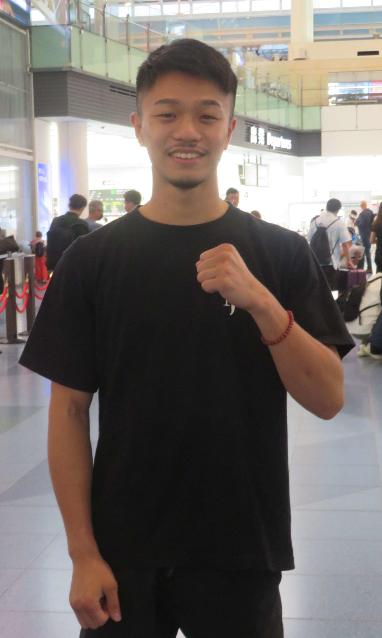 スパーリング合宿のため渡米したWBO世界スーパーフライ級王者中谷潤人
