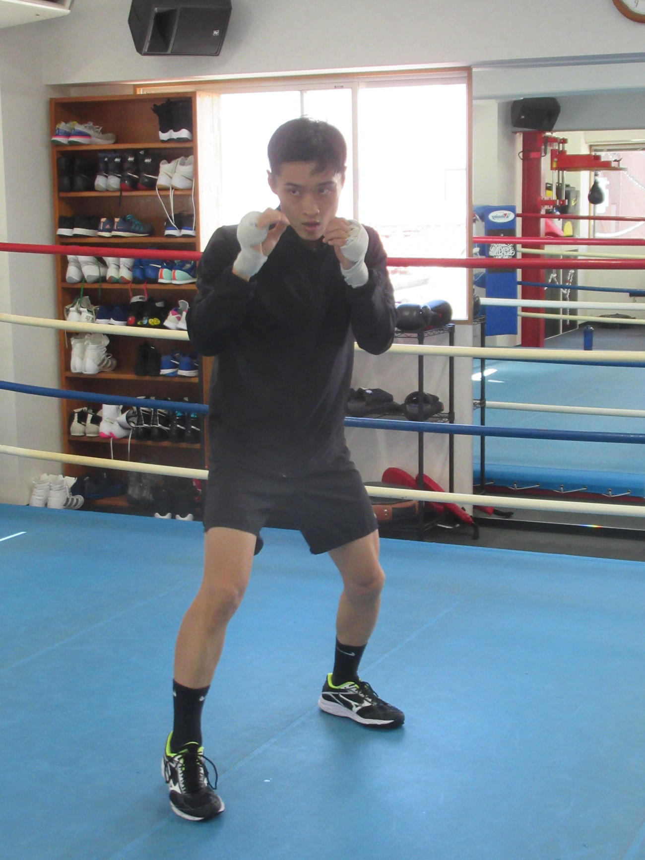 8・11「3150FIGHT」へ練習を公開した西田