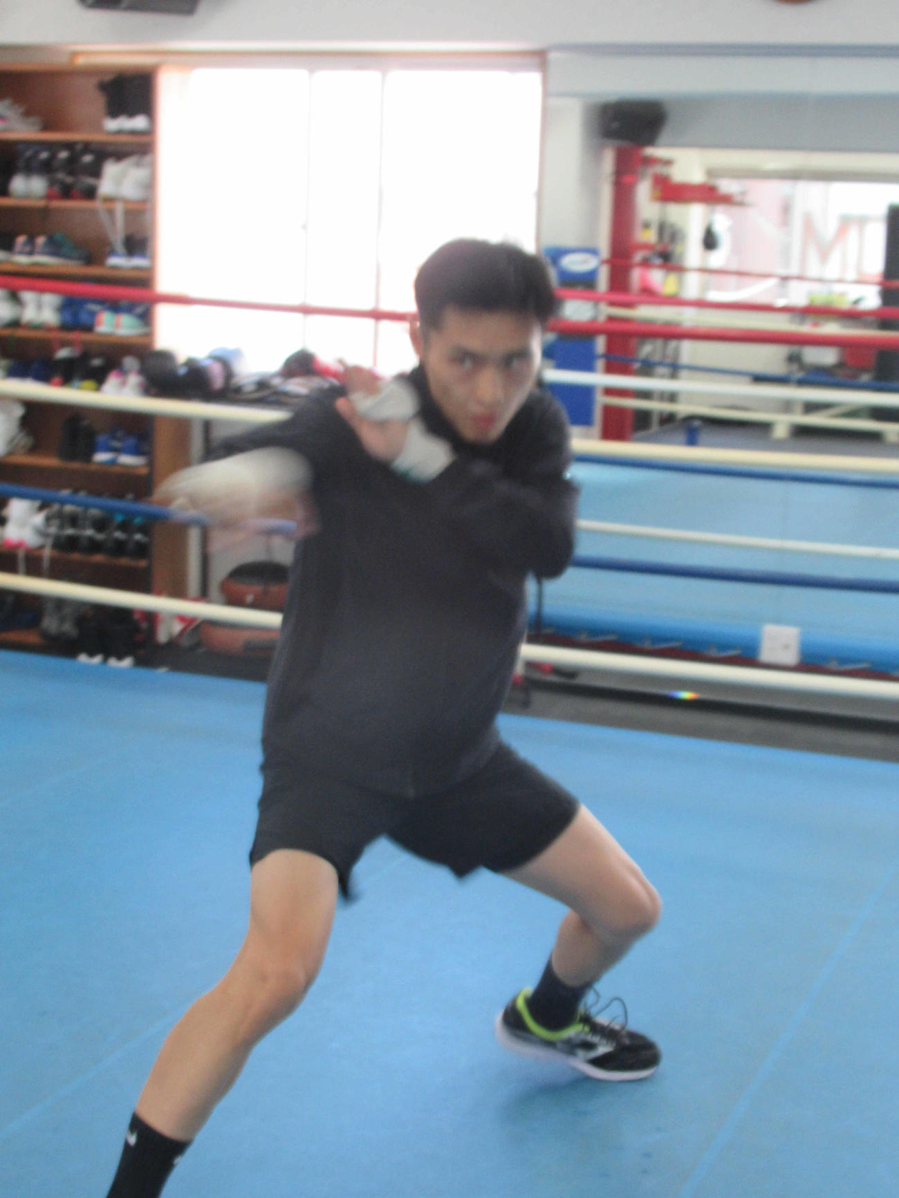 8・11「3150FIGHT」へ練習を公開した西田