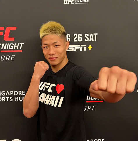 シンガポールでUFC本戦デビューを控える「ハイブリット」こと中村倫也