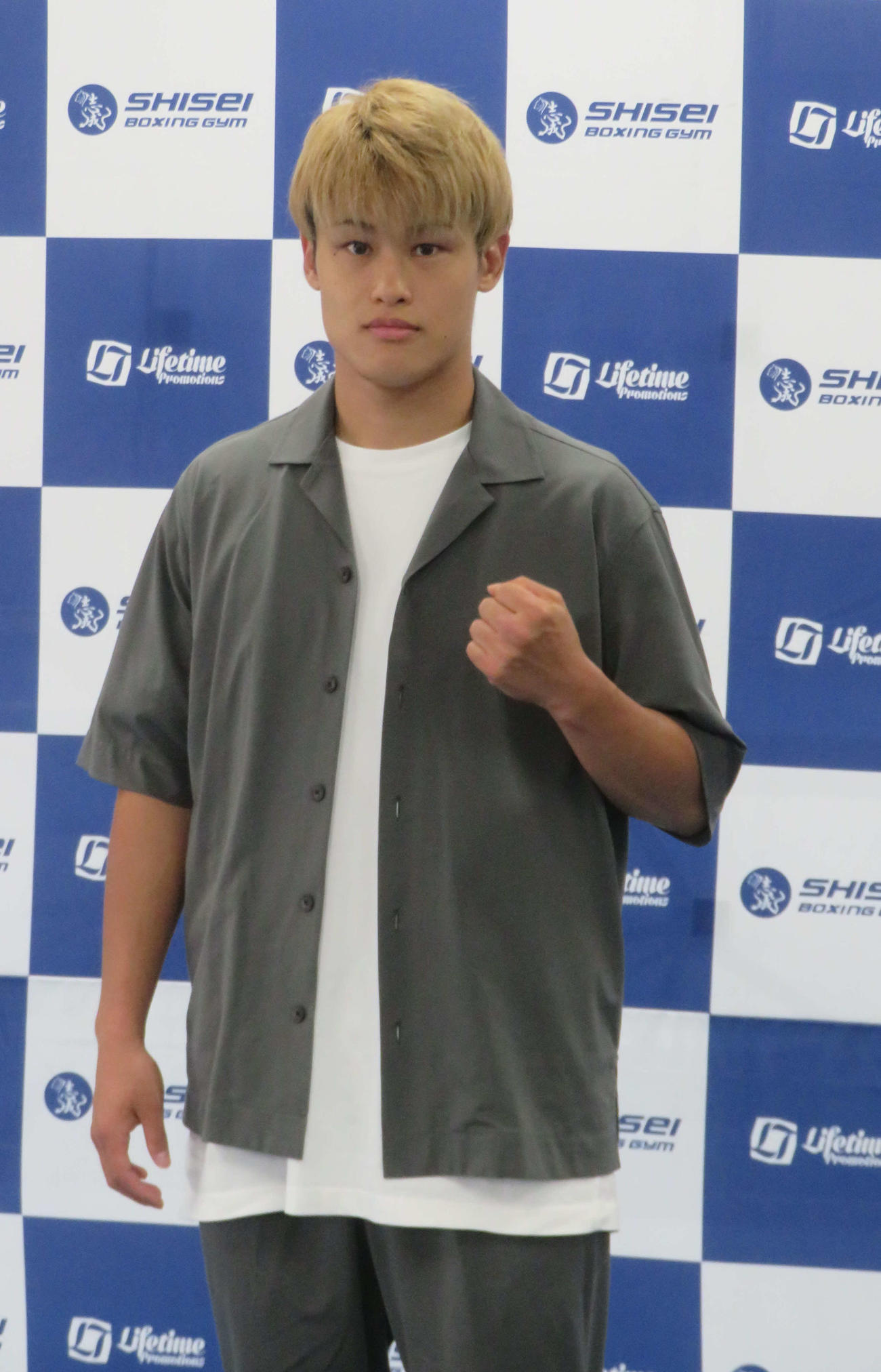 10月13日、東京・後楽園ホールでルイス・モンシオン・ベンチャーラとの対戦が決まった東洋太平洋フェザー級王者堤駿斗