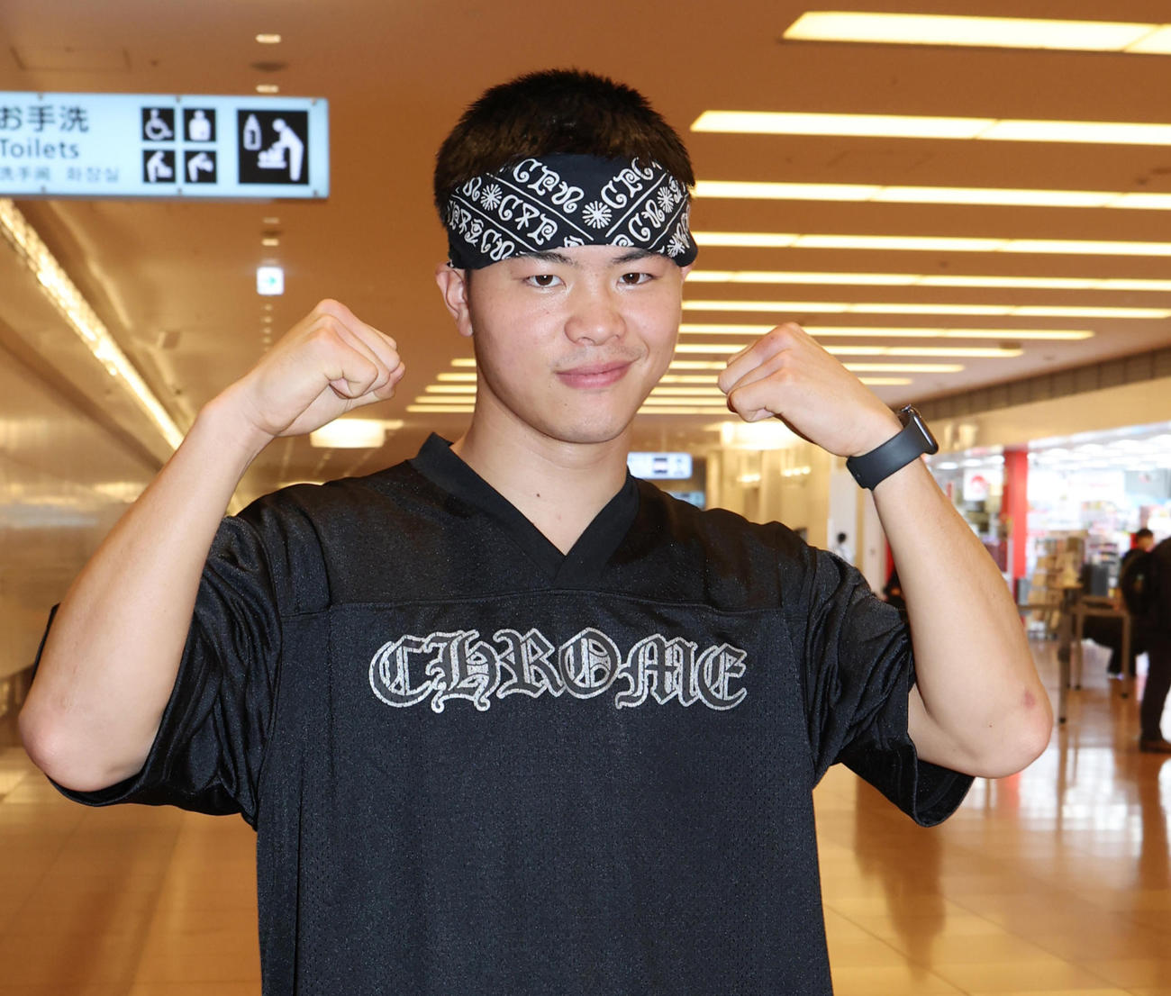 8月27日、ラスベガス合宿を終え帰国した那須川天心